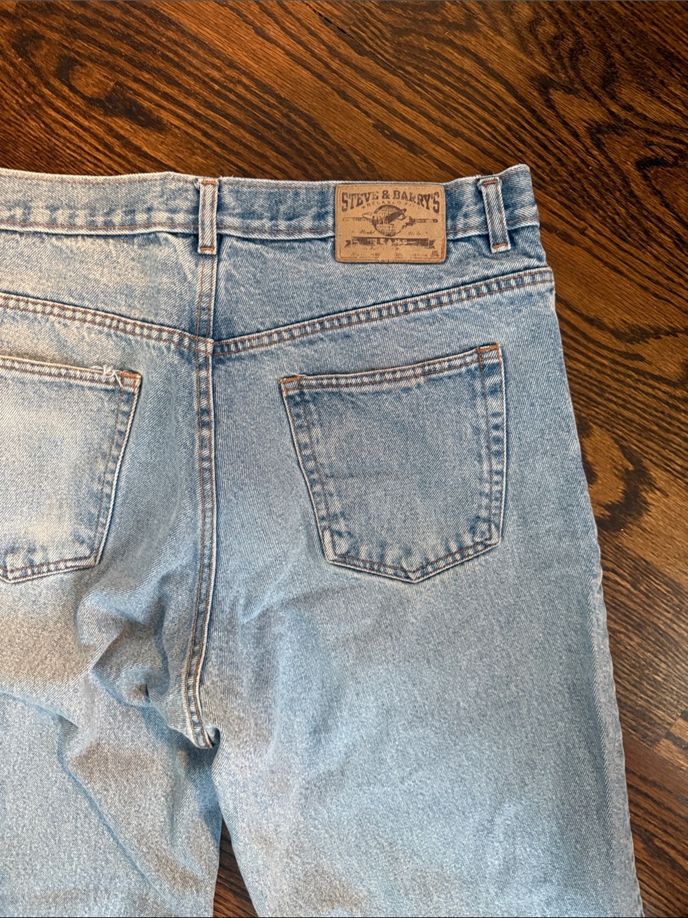 Vintage Steve & Barry's Light Wash Relaxed Fit Jeans